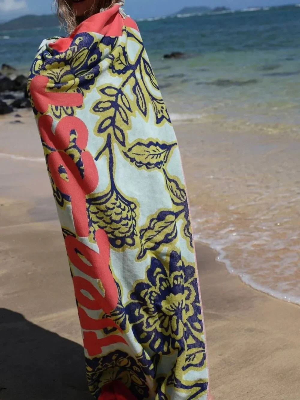 Free People cotton 100% towel